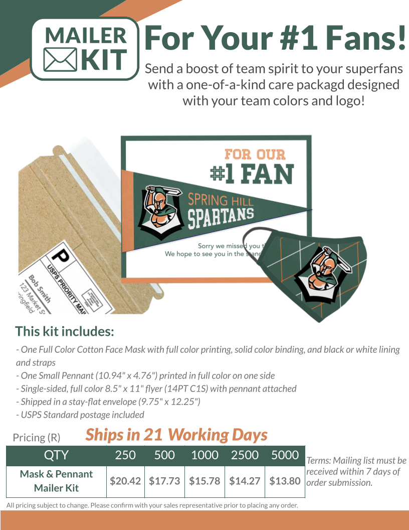 Mask + Pennant 1 Fan