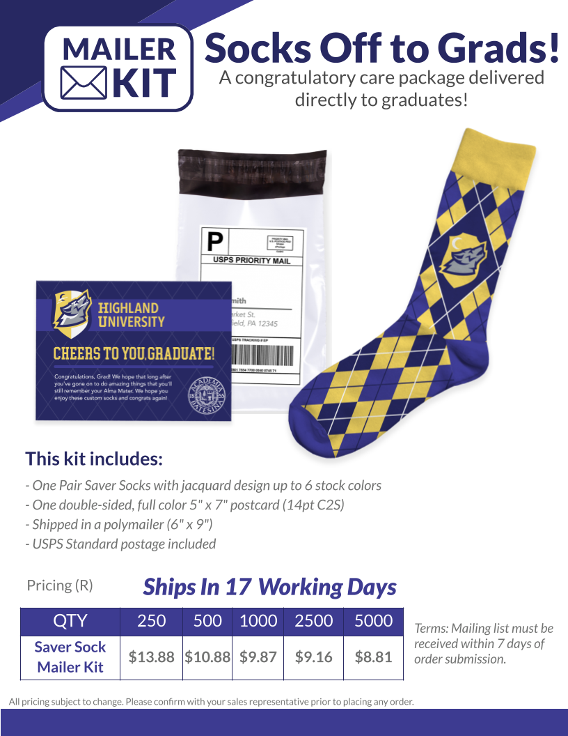 Saver Socks Graduation